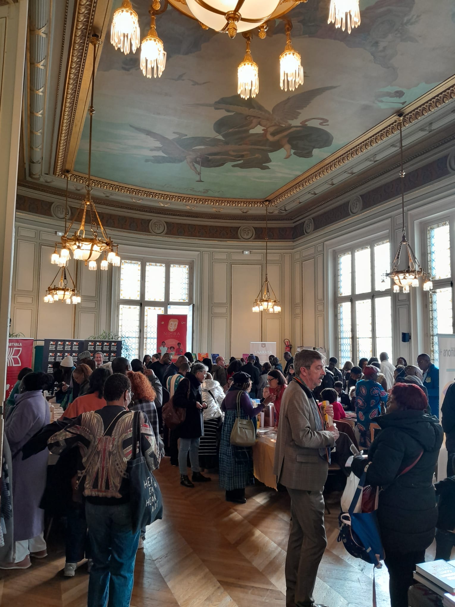 Au salon du livre africain Paris 2024